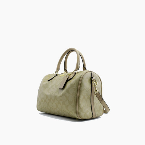 Rowan Satchel Coach: Beige