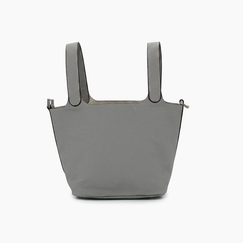 Hermès Picotin Lock (mini): Gris clair -