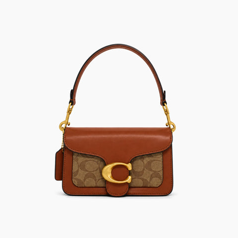 sac porté épaule Tabby 20: Marron Cognac-