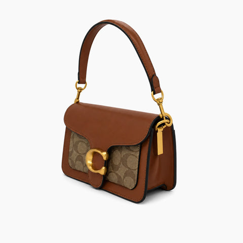sac porté épaule Tabby 20: Marron Cognac-