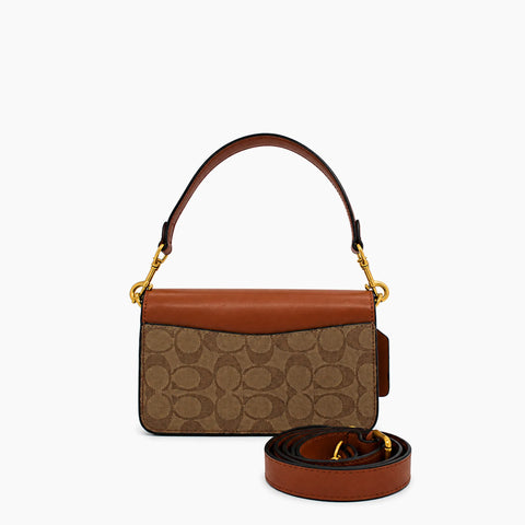 sac porté épaule Tabby 20: Marron Cognac-