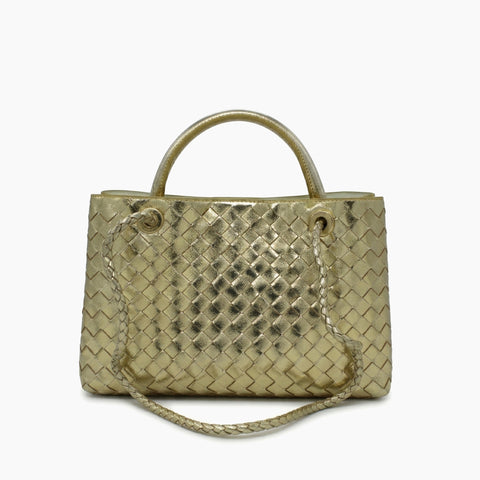 Cabas Andiamo de Bottega Veneta: Doré -