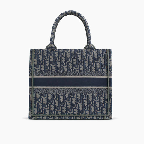 Dior Book Tote: Bleu denim