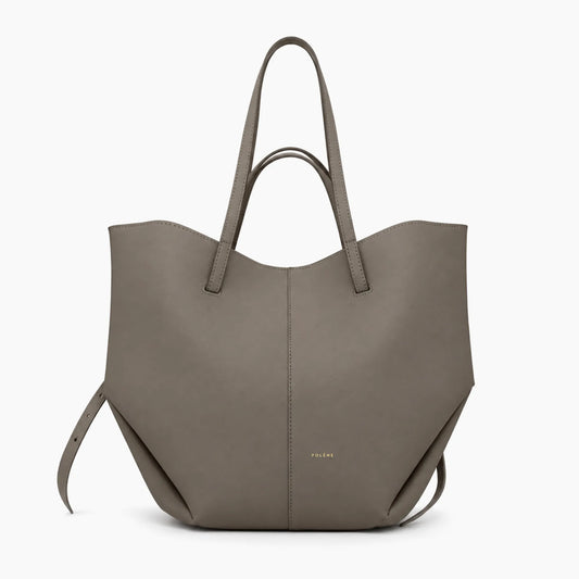 Cabas Cyme  de Polène: Gris-