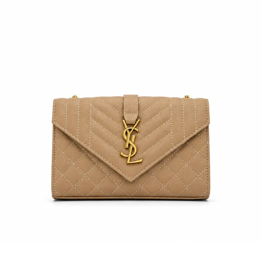 Envelope Saint Laurent: Taupe