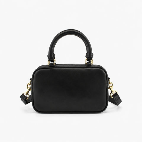 Coach Satchel Mini Jamie Camera Bag : Noir (Black/Gold)