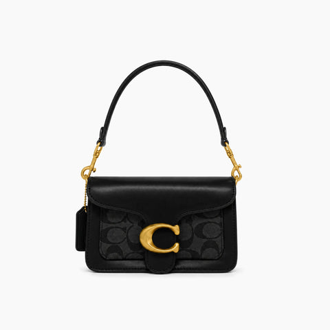sac porté épaule Tabby 20: Noir & Gris -