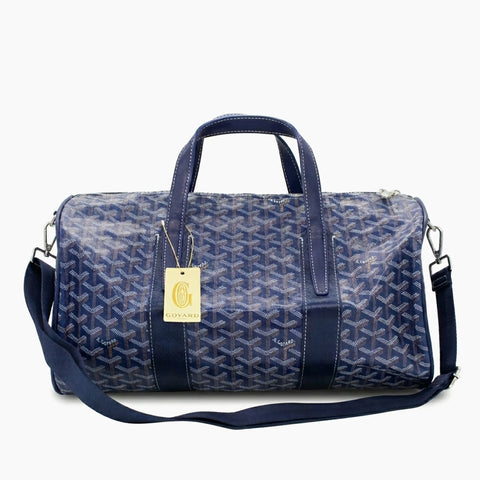Sac de sport Barrel 40 Goyard: Bleu marine et gris -