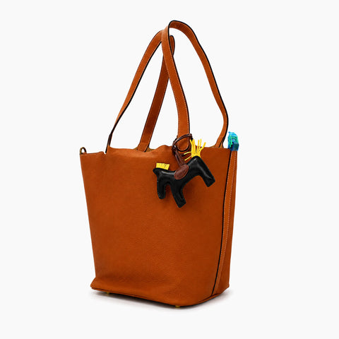 Hermès Picotin Lock (grand): Orange brûlé-
