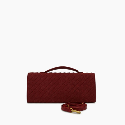 Pochette Andiamo de Bottega Veneta: Rouge