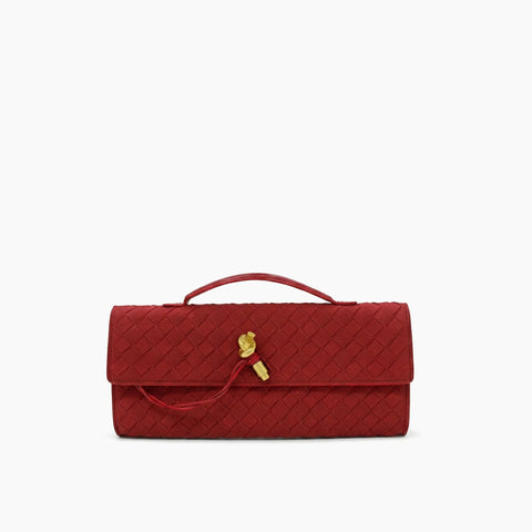 Pochette Andiamo de Bottega Veneta: Rouge