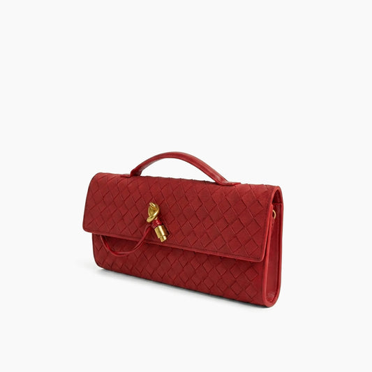 Pochette Andiamo de Bottega Veneta: Rouge
