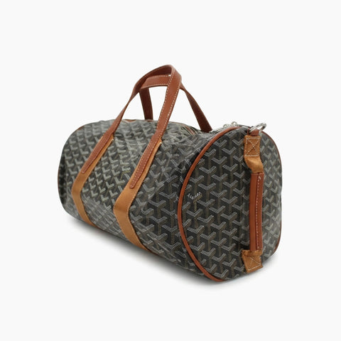 Sac de sport Barrel 40 Goyard: Gris anthracite et marron cognac -