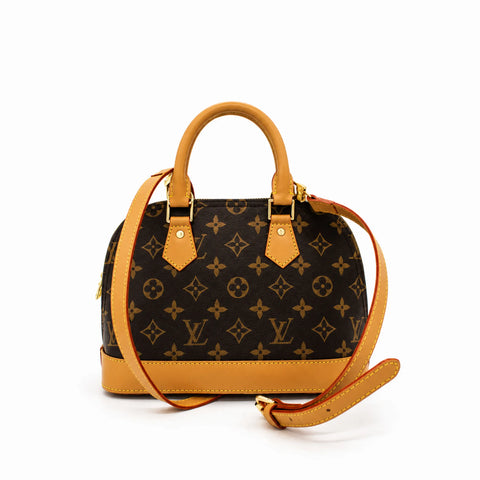 Alma BB LV: Marron foncé et camel -