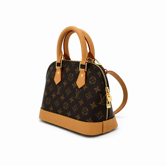 Alma BB LV: Marron foncé et camel -
