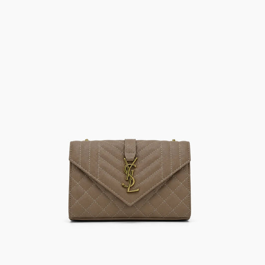 Envelope Saint Laurent: Taupe
