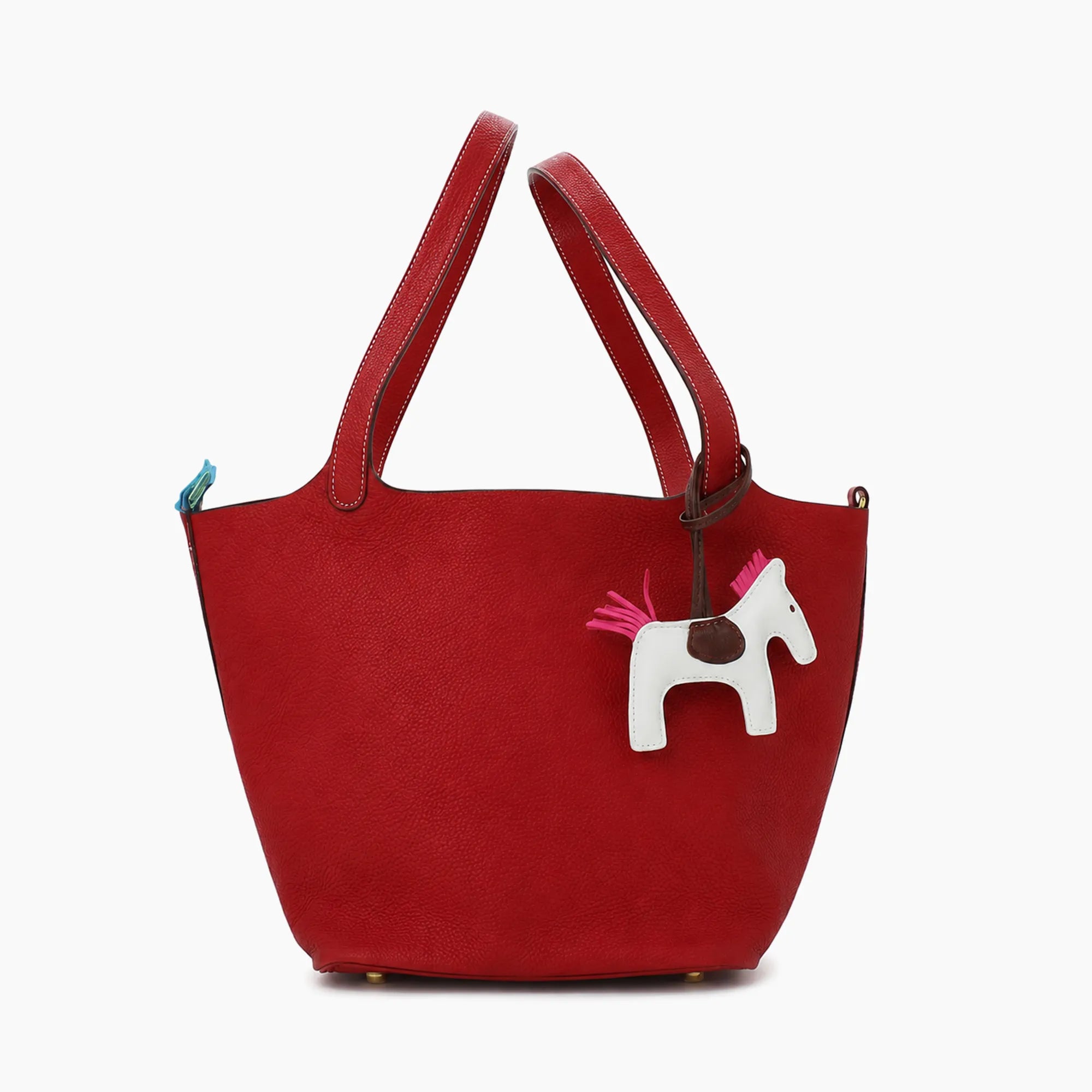 Hermès Picotin Lock (grand): Rouge vif-