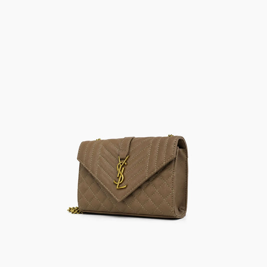 Envelope Saint Laurent: Taupe
