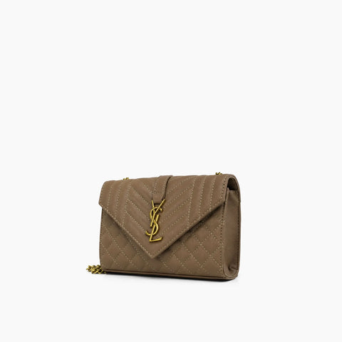 Envelope Saint Laurent: Taupe