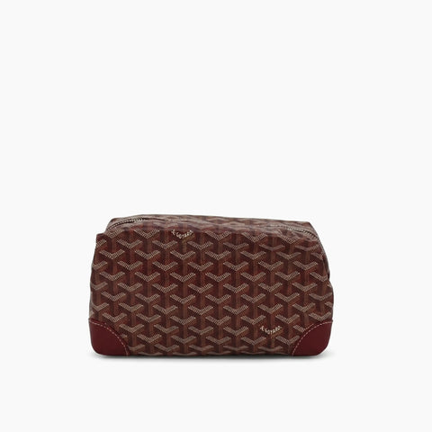 Trousse de toilette Bowling 25 Goyard: Marron et bordeaux-