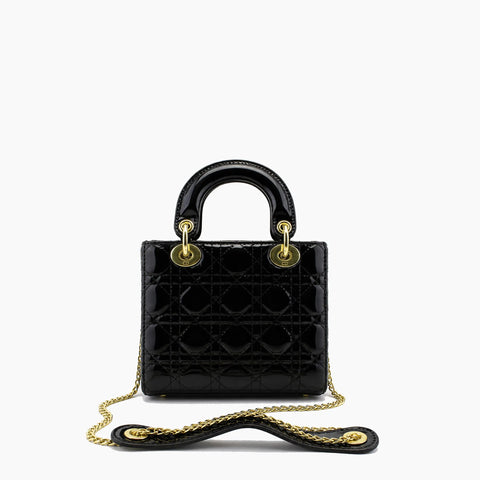 Lady Dior Verni Noir