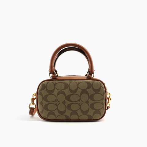 Coach Satchel Mini Jamie Camera Bag : Beige / Marron (Camel)
