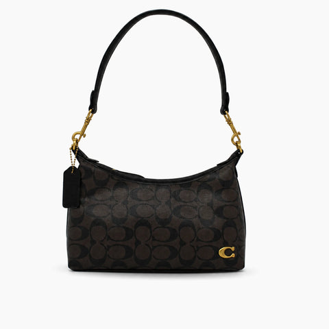 Teri de Coach: Noir & Marron -