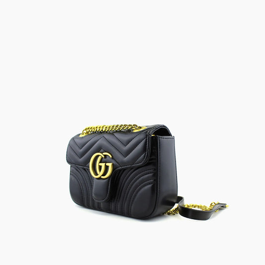 Gucci GG Marmont petit modèle: Noir