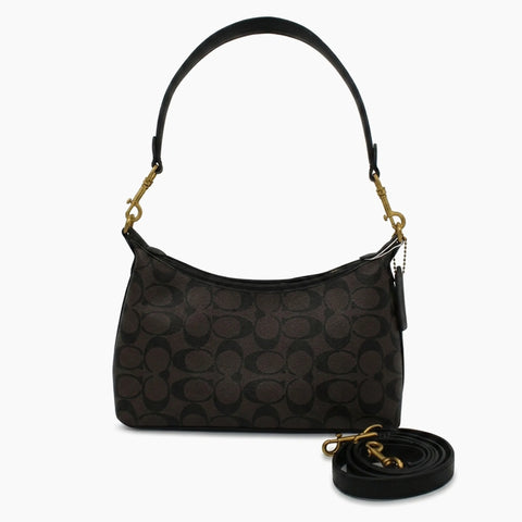 Teri de Coach: Noir & Marron -