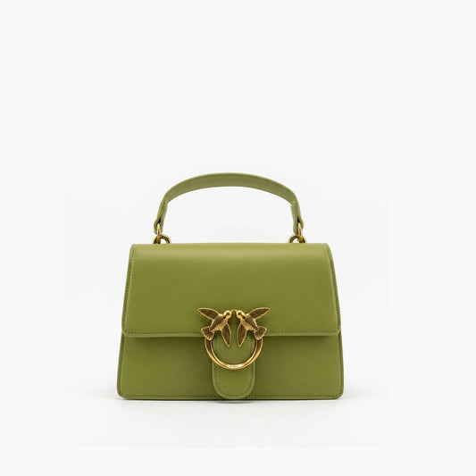 Pinko Love One Top Handle Mini: Vert olive