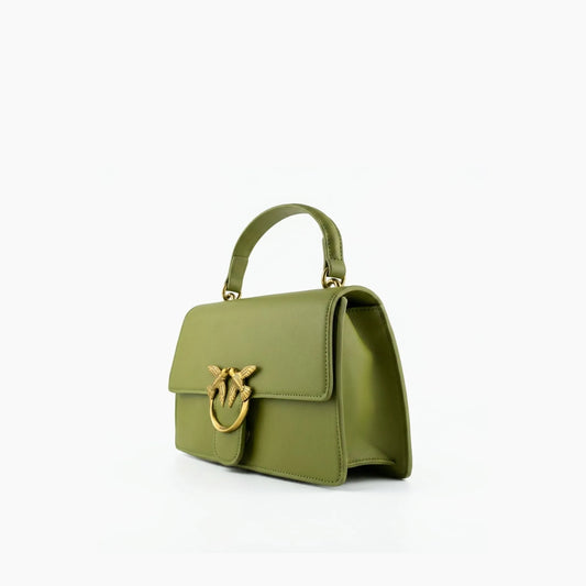 Pinko Love One Top Handle Mini: Vert olive