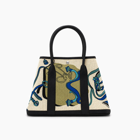 Hermès Garden Party (grand): Noir -