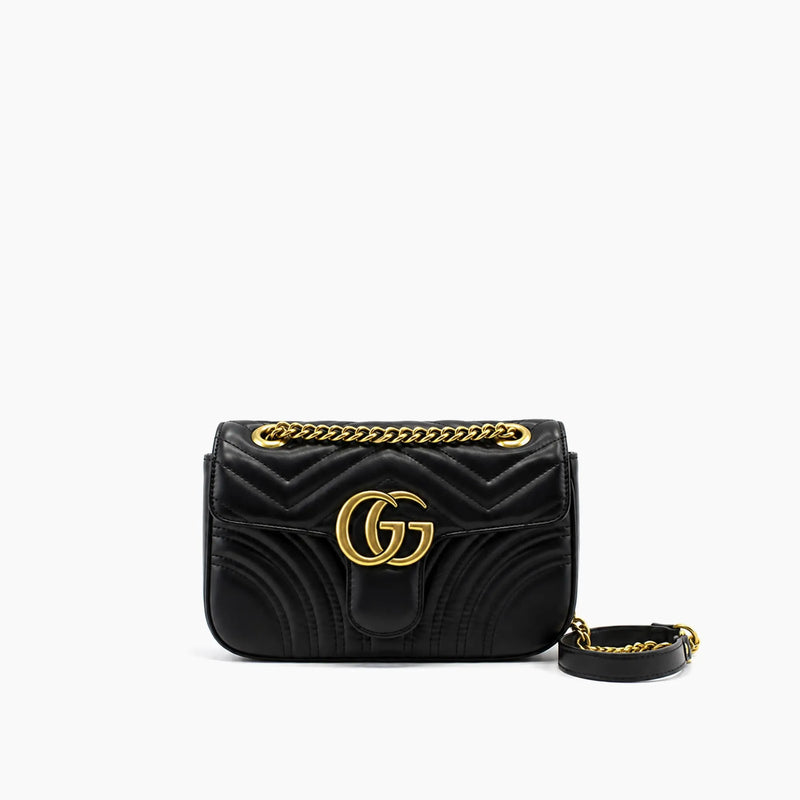Gucci GG Marmont petit modèle: Noir