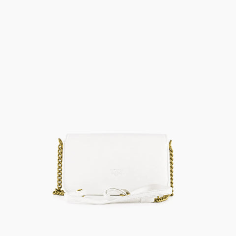 pinko Pocket Love Bag Click: Blanc