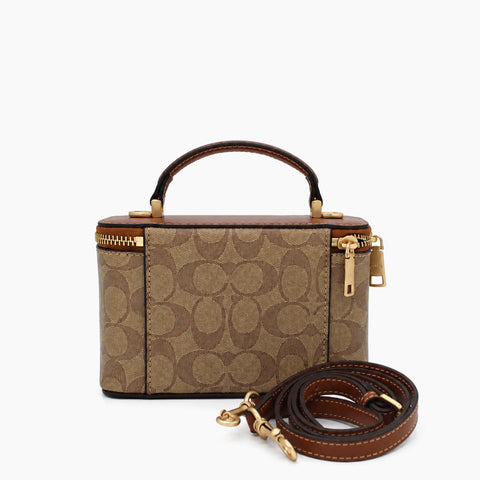 Sac Bandoulière Rainer 18: Beige & Marron -