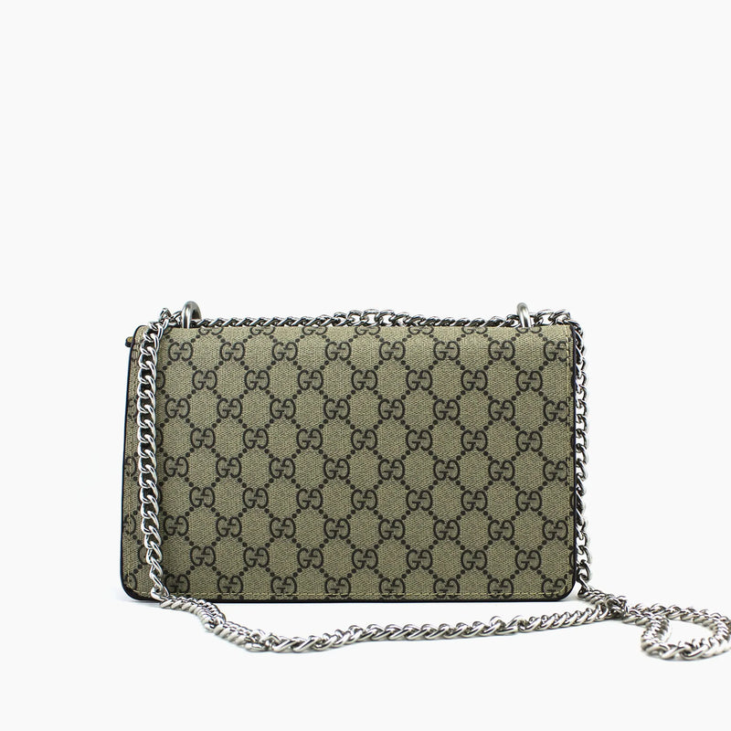 Gucci Dionysus: beige/ébène et daim jaune moutarde