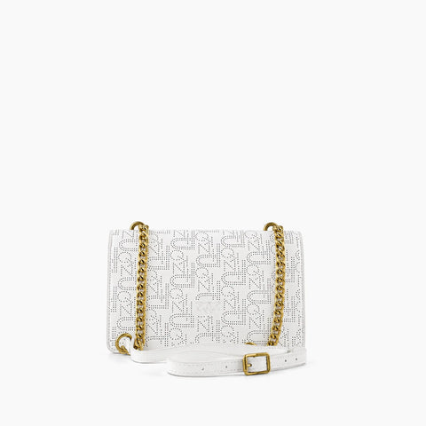 Pinko Love Bag Monogram: Blanc