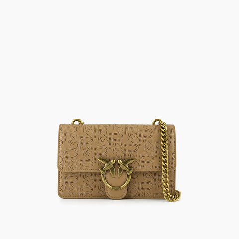 Pinko Love Bag Monogram: Camel