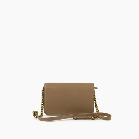 pinko Pocket Love Bag Click(mini): Taupe clair