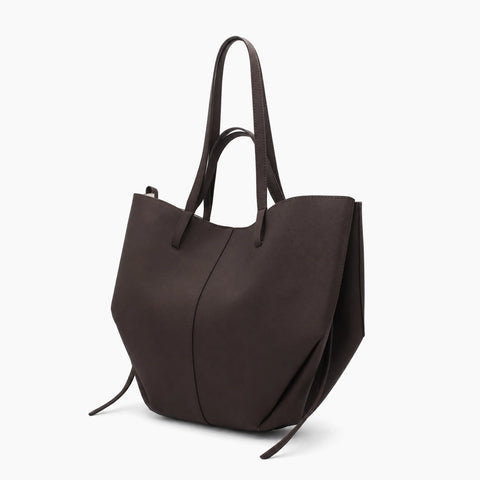 Cabas Cyme  de Polène: Marron foncé-