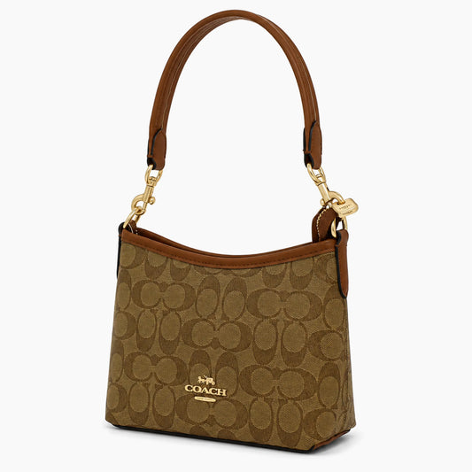 épaule Laurel de Coach: Marron cognac
