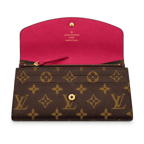 Louis Vuitton Portefeuille Joséphine ou Émilie: Rose
