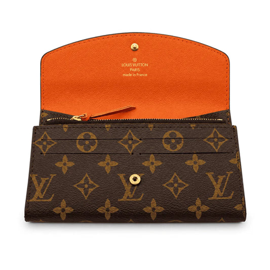 Louis Vuitton Portefeuille Joséphine ou Émilie: Orange