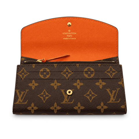 Louis Vuitton Portefeuille Joséphine ou Émilie: Orange