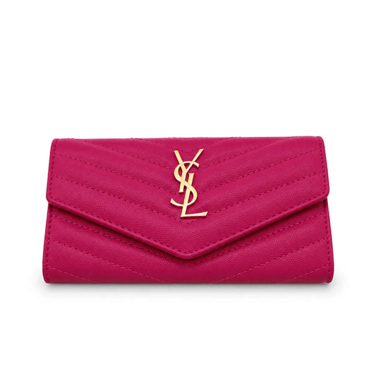 Saint Laurent Pochette matelassée: Rose