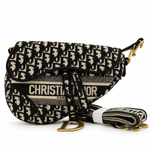 Dior Saddle : Noir et Beige