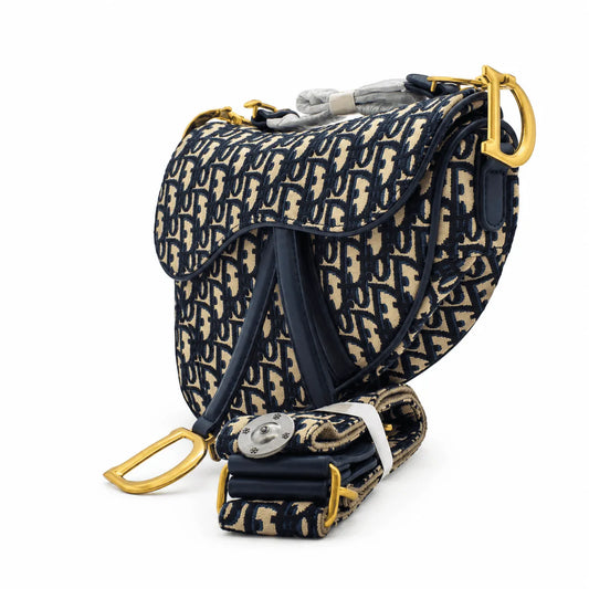 Dior Saddle : Bleue et Beige