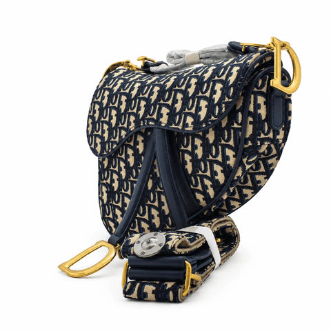 Dior Saddle : Bleue et Beige
