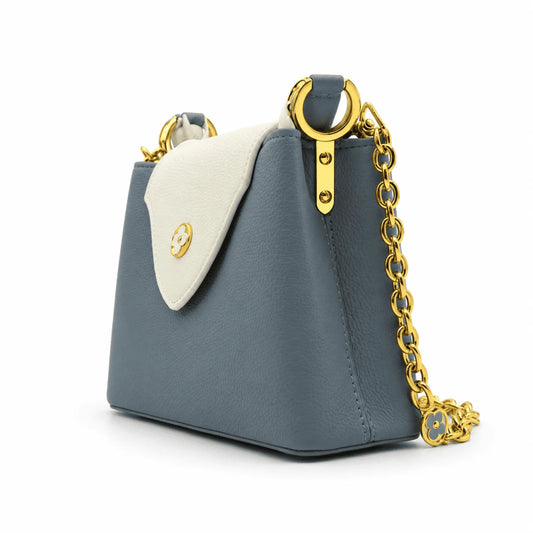Louis Vuitton Capucines Mini: Bleu/Blanc
