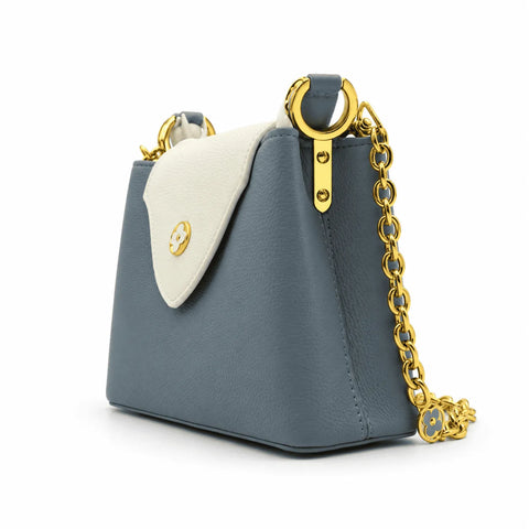 Louis Vuitton Capucines Mini: Bleu/Blanc
